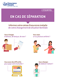 séparation, divorce, flyer à commander gratuitement