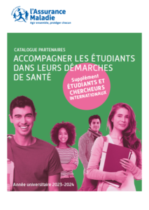 Couverture du supplément Etudiants et chercheurs internationaux, guide à destination des partenaires de l'enseignement supérieur