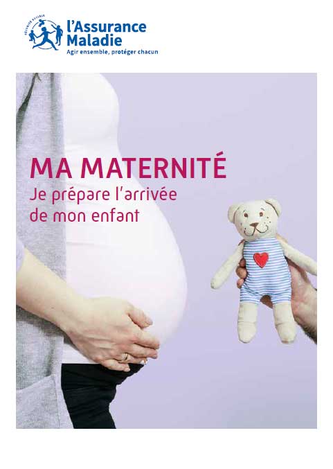 Aperçu de la couverture du carnet d'information Je prépare l'arrivée de mon enfant.