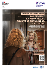 dépistage cancer du sein Affiche